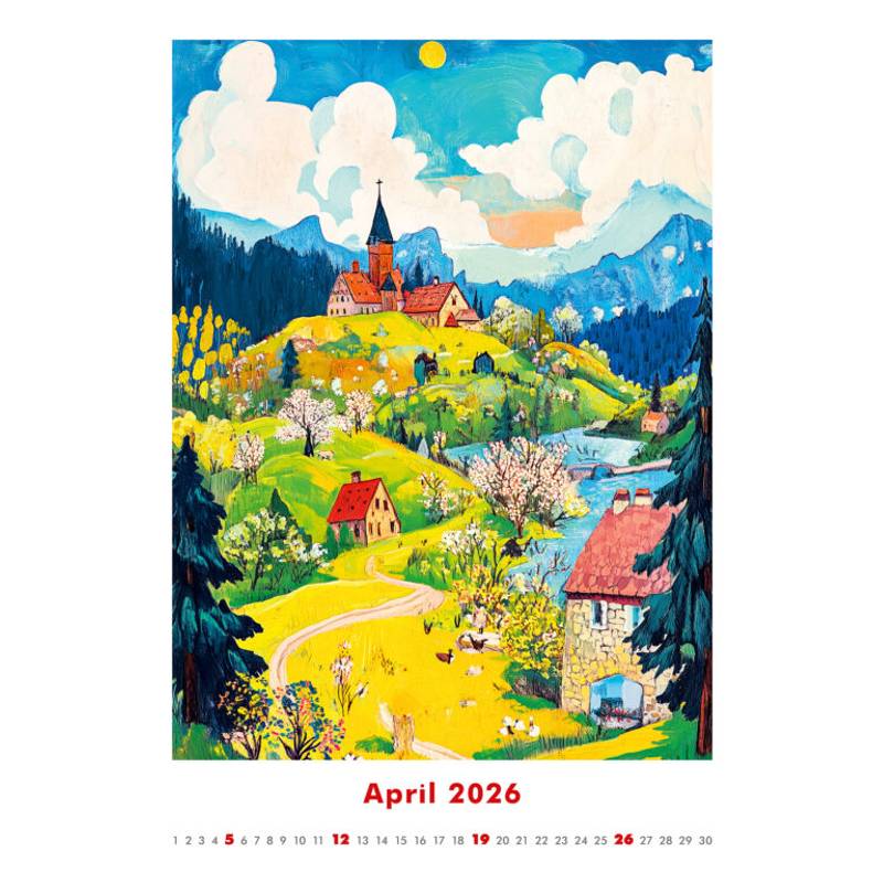 Kalendář Art Naive, 2026 Kalendář Art Naive, 2026