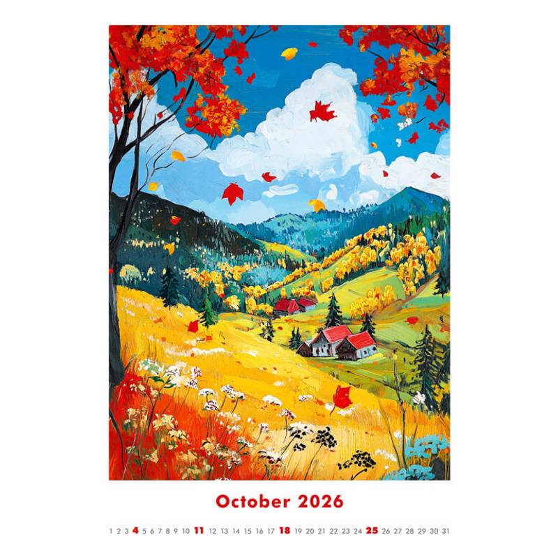 Kalendář Art Naive, 2026 Kalendář Art Naive, 2026