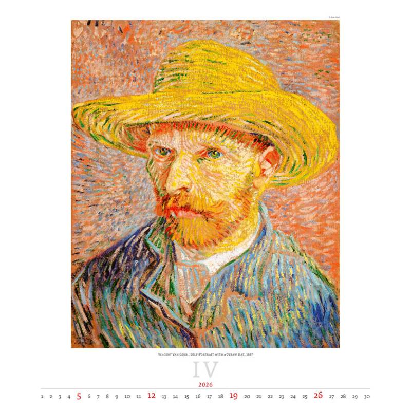 Kalendár Expressionism, 2026 Kalendár Expressionism, 2026