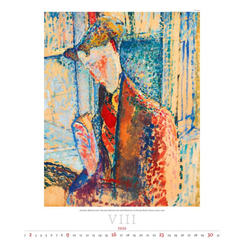 Kalendár Expressionism, 2026 Kalendár Expressionism, 2026