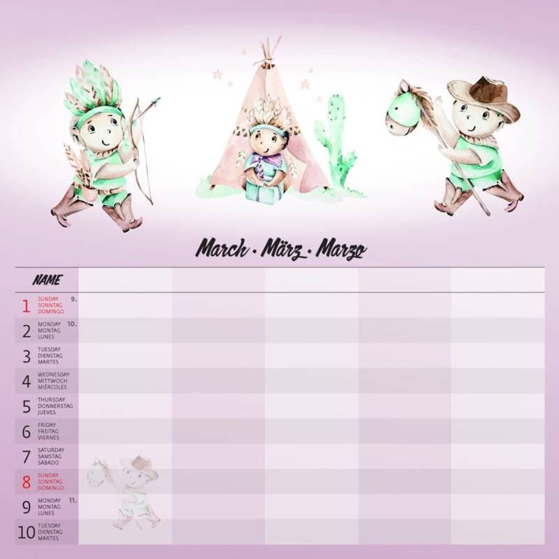 Kalendář Family Planner, 2026 Kalendář Family Planner, 2026