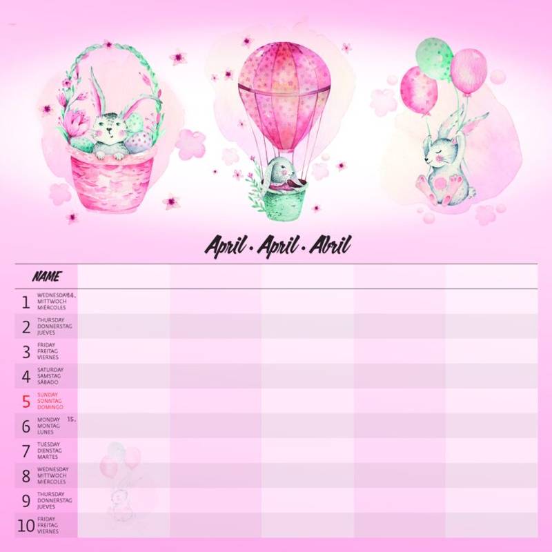 Kalendář Family Planner, 2026 Kalendář Family Planner, 2026