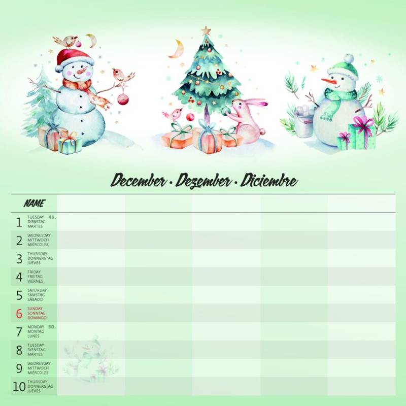 Kalendář Family Planner, 2026 Kalendář Family Planner, 2026