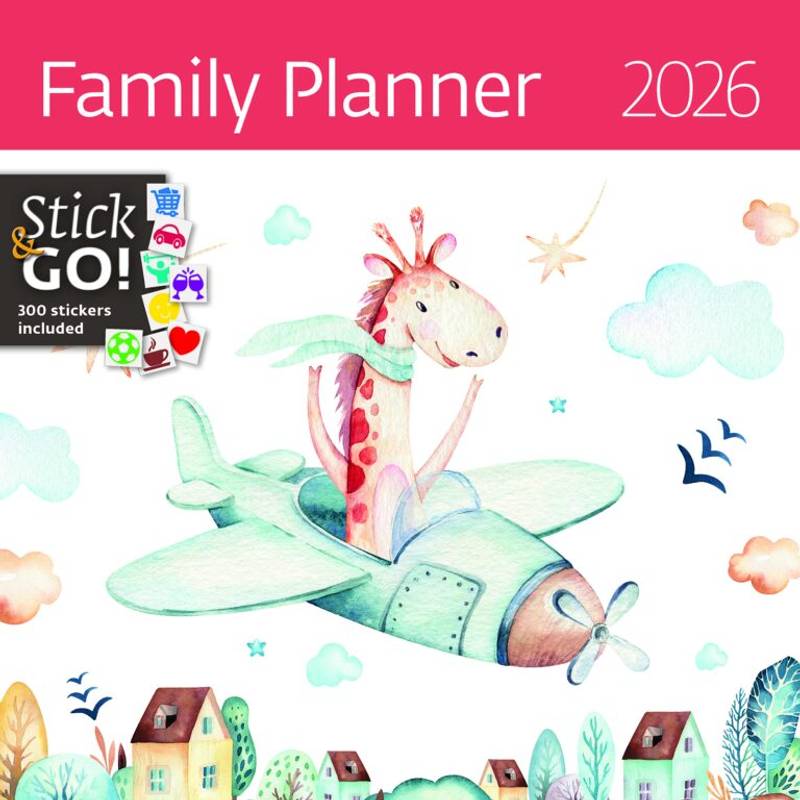Kalendář Family Planner, 2026 Kalendář Family Planner, 2026