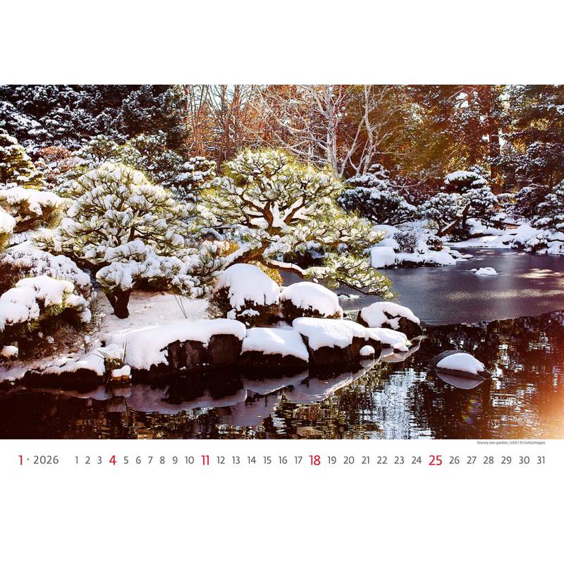 Kalendář Gardens, 2026 Kalendář Gardens, 2026