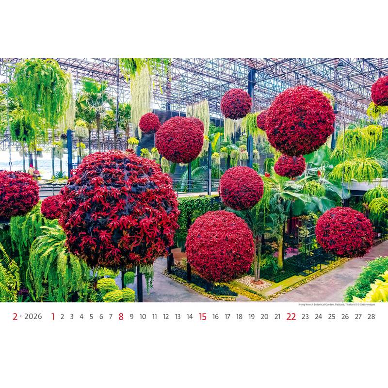 Kalendář Gardens, 2026 Kalendář Gardens, 2026