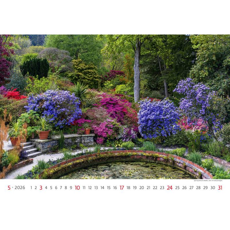 Kalendář Gardens, 2026 Kalendář Gardens, 2026