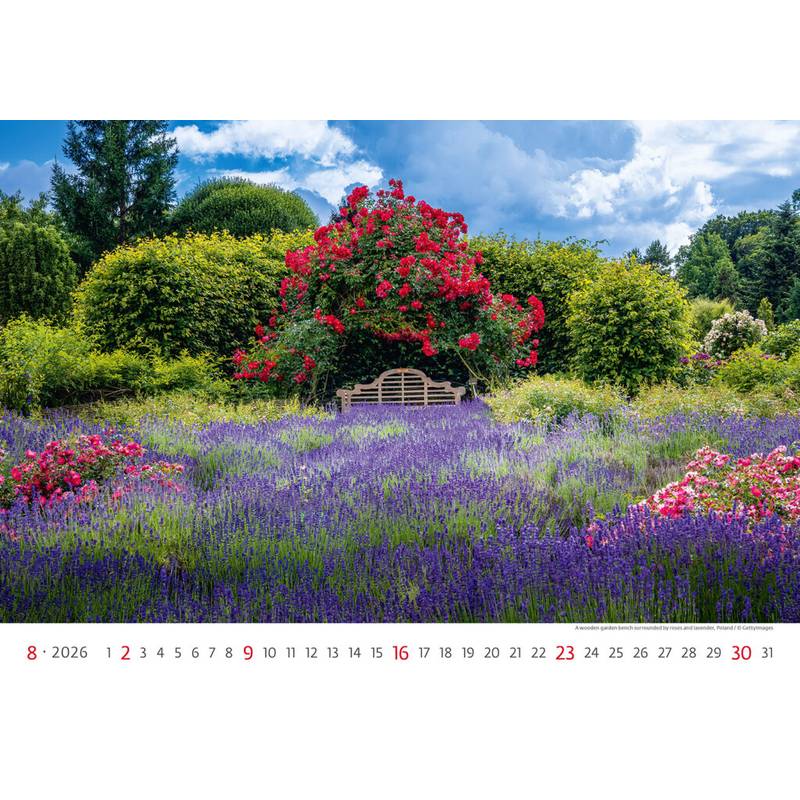 Kalendář Gardens, 2026 Kalendář Gardens, 2026