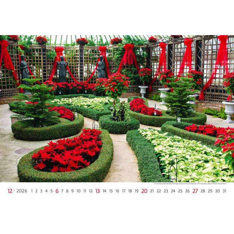 Kalendář Gardens, 2026 Kalendář Gardens, 2026