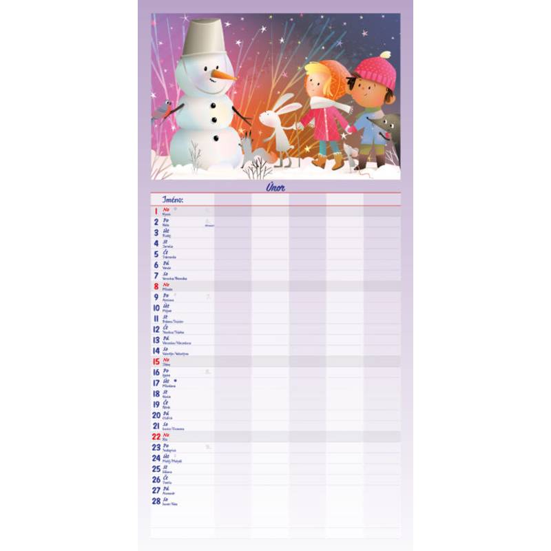 MAXI rodinný plánovač, 2026 MAXI rodinný plánovač, 2026