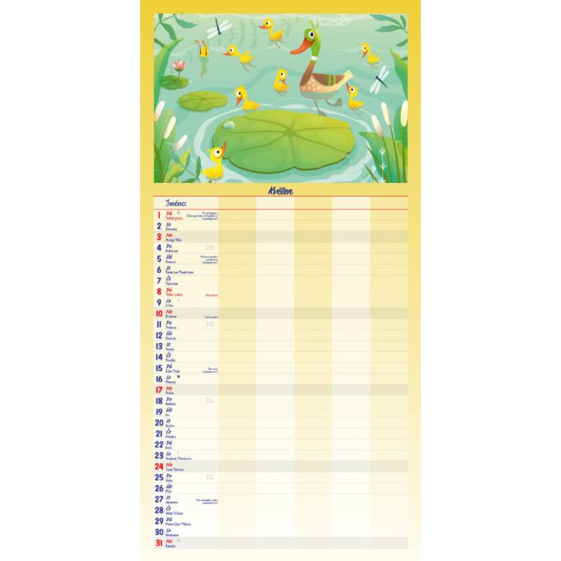 MAXI rodinný plánovač, 2026 MAXI rodinný plánovač, 2026