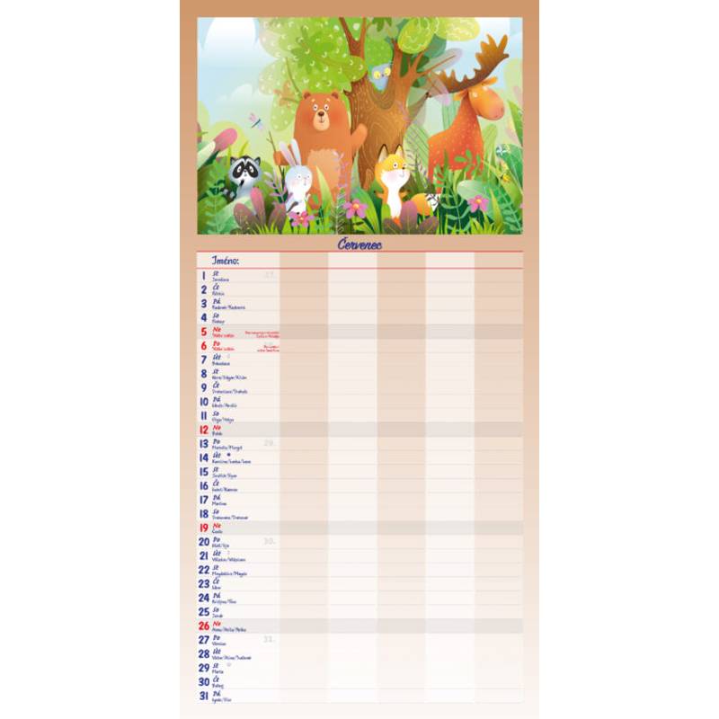 MAXI rodinný plánovač, 2026 MAXI rodinný plánovač, 2026