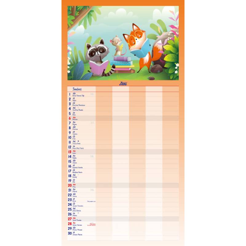 MAXI rodinný plánovač, 2026 MAXI rodinný plánovač, 2026