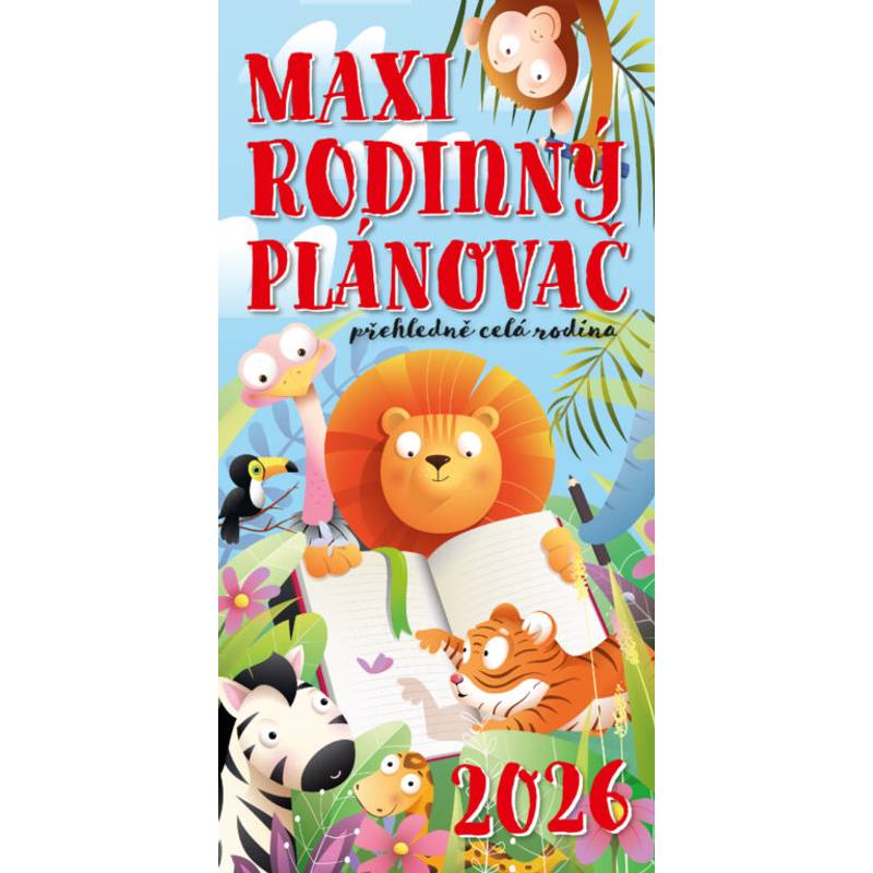 MAXI rodinný plánovač, 2026 MAXI rodinný plánovač, 2026