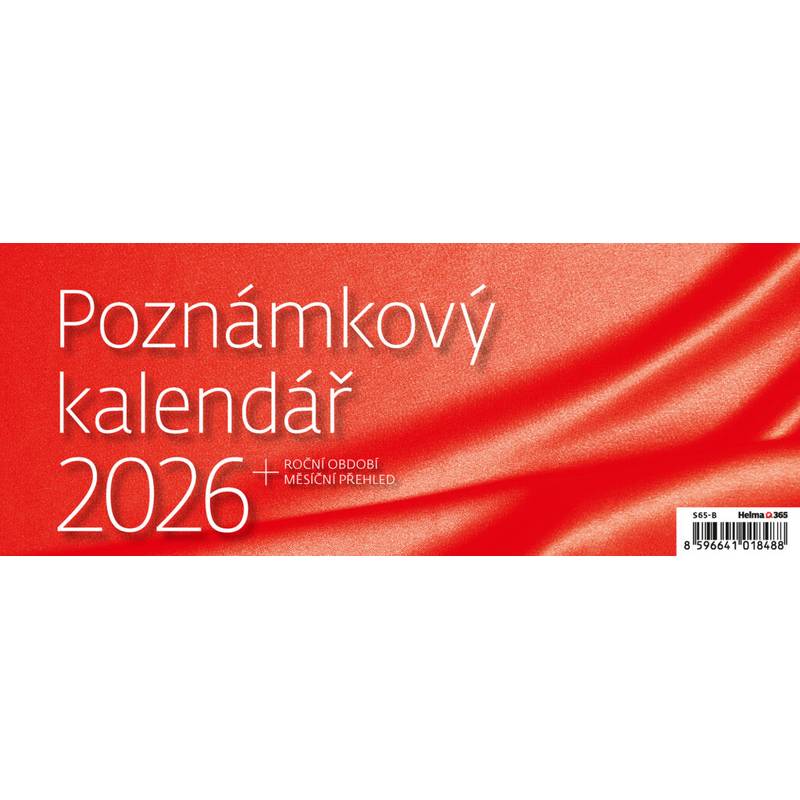 Poznámkový kalendář OFFICE, 2026 Poznámkový kalendář OFFICE, 2026