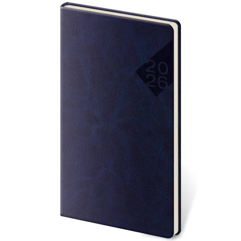Kapesní diář Nebrasca modrý, 2026 Kapesní diář Nebrasca modrý, 2026