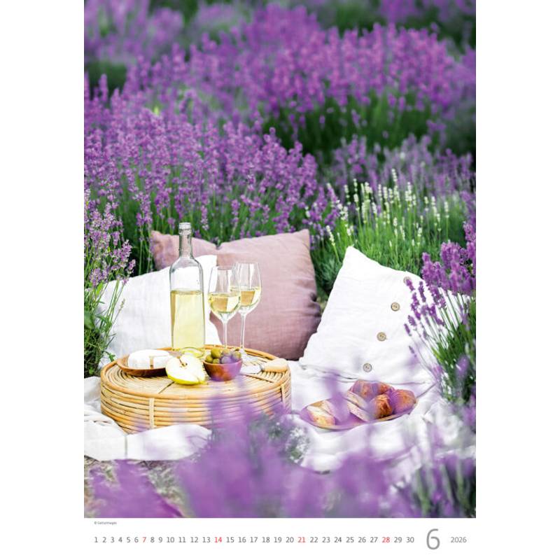 Kalendář Provence, 2026 Kalendář Provence, 2026