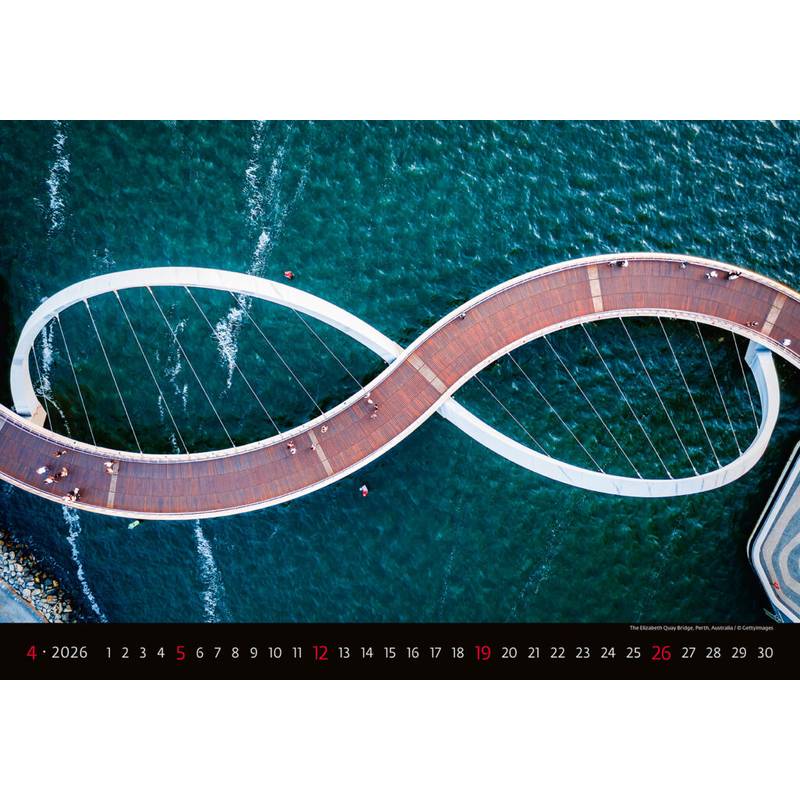 Kalendář Bridges, 2026 Kalendář Bridges, 2026