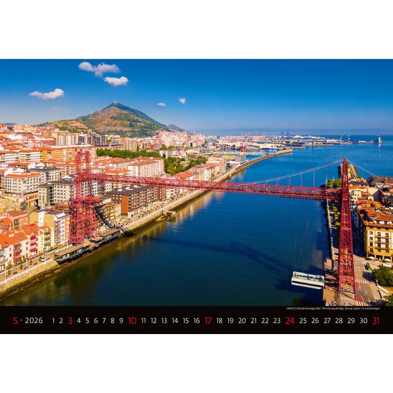 Kalendář Bridges, 2026 Kalendář Bridges, 2026