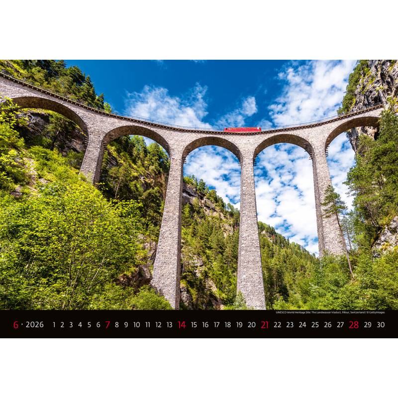 Kalendář Bridges, 2026 Kalendář Bridges, 2026