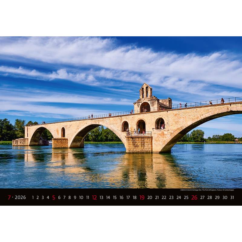 Kalendář Bridges, 2026 Kalendář Bridges, 2026