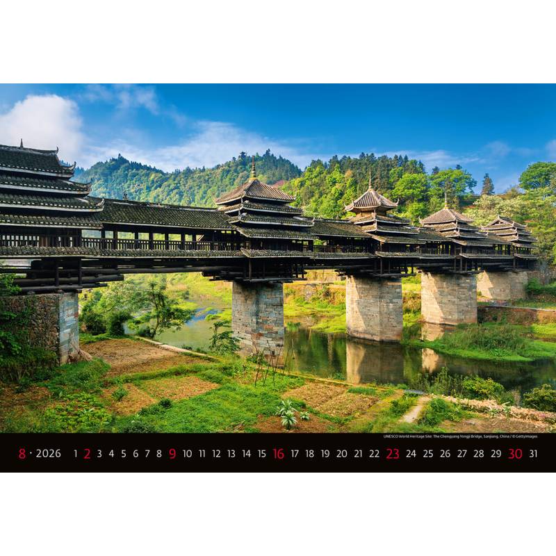 Kalendář Bridges, 2026 Kalendář Bridges, 2026