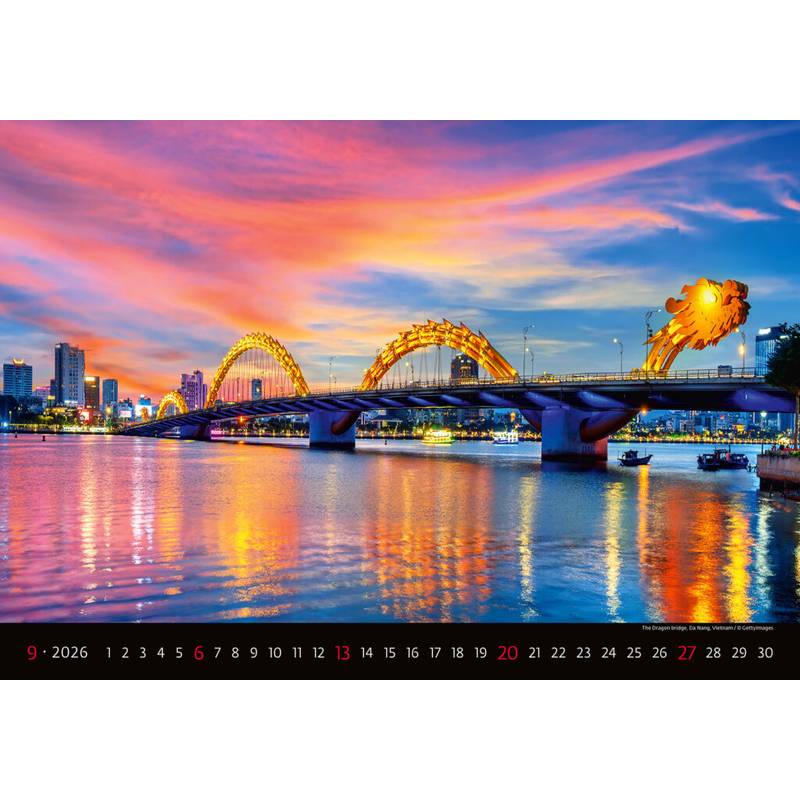 Kalendář Bridges, 2026 Kalendář Bridges, 2026