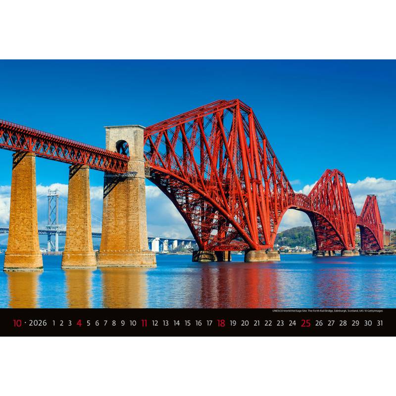 Kalendář Bridges, 2026 Kalendář Bridges, 2026