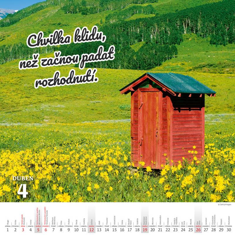 Kalendář Kadibudky, 2026 Kalendář Kadibudky, 2026