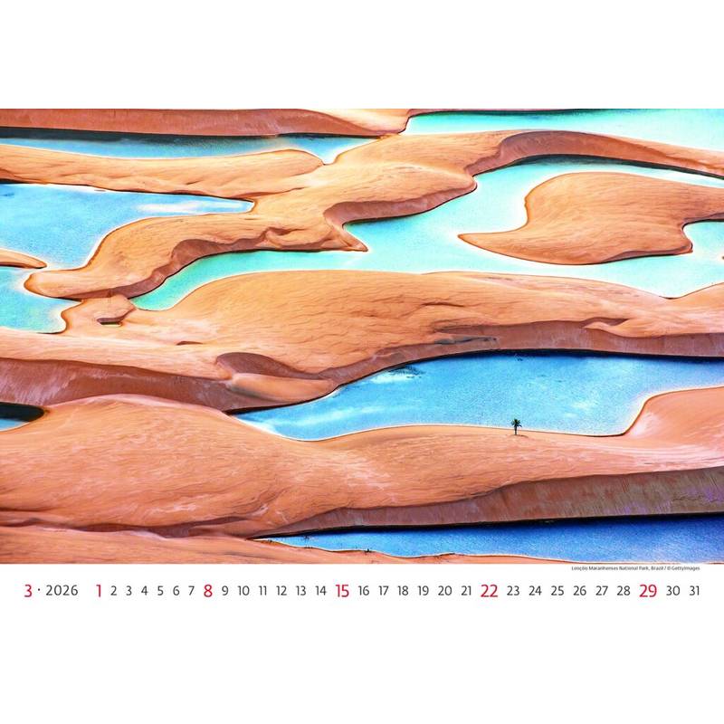 Kalendár National Parks, 2026 Kalendár National Parks, 2026