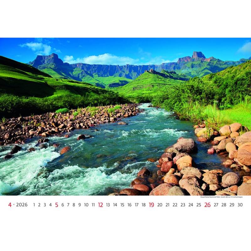 Kalendár National Parks, 2026 Kalendár National Parks, 2026