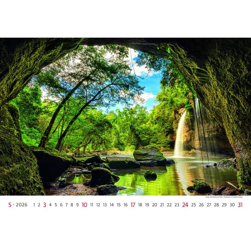 Kalendár National Parks, 2026 Kalendár National Parks, 2026