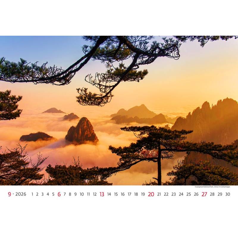 Kalendár National Parks, 2026 Kalendár National Parks, 2026