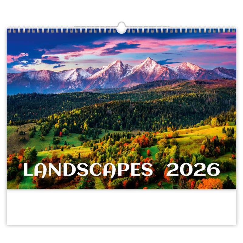 Kalendár Landscapes, 2026 Kalendár Landscapes, 2026