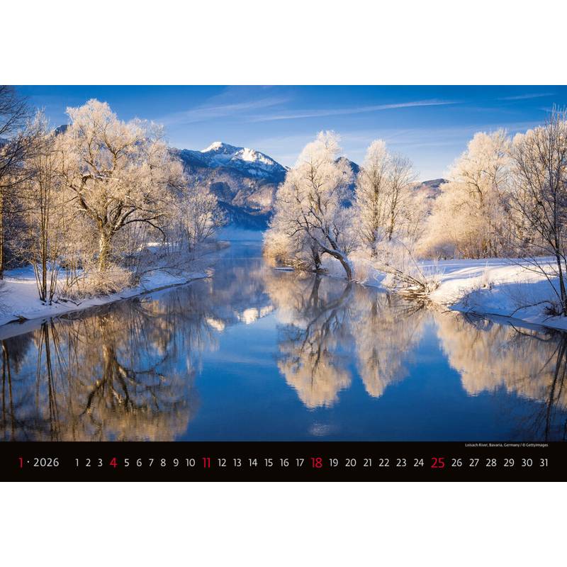 Kalendár Landscapes, 2026 Kalendár Landscapes, 2026