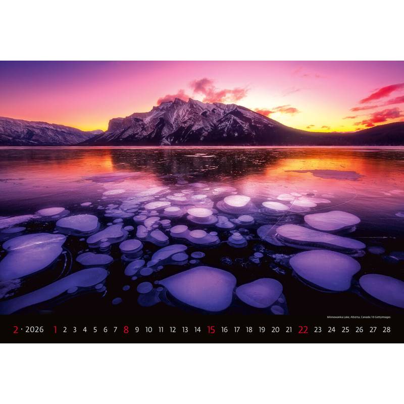 Kalendár Landscapes, 2026 Kalendár Landscapes, 2026