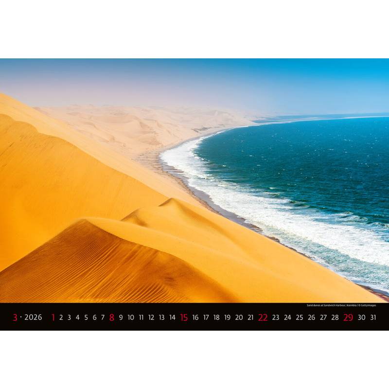 Kalendár Landscapes, 2026 Kalendár Landscapes, 2026