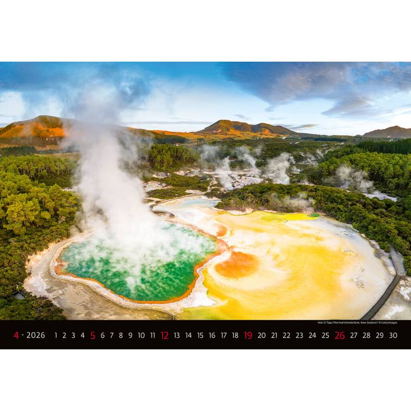 Kalendár Landscapes, 2026 Kalendár Landscapes, 2026