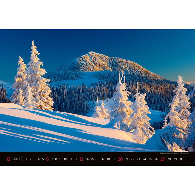 Kalendár Landscapes, 2026 Kalendár Landscapes, 2026