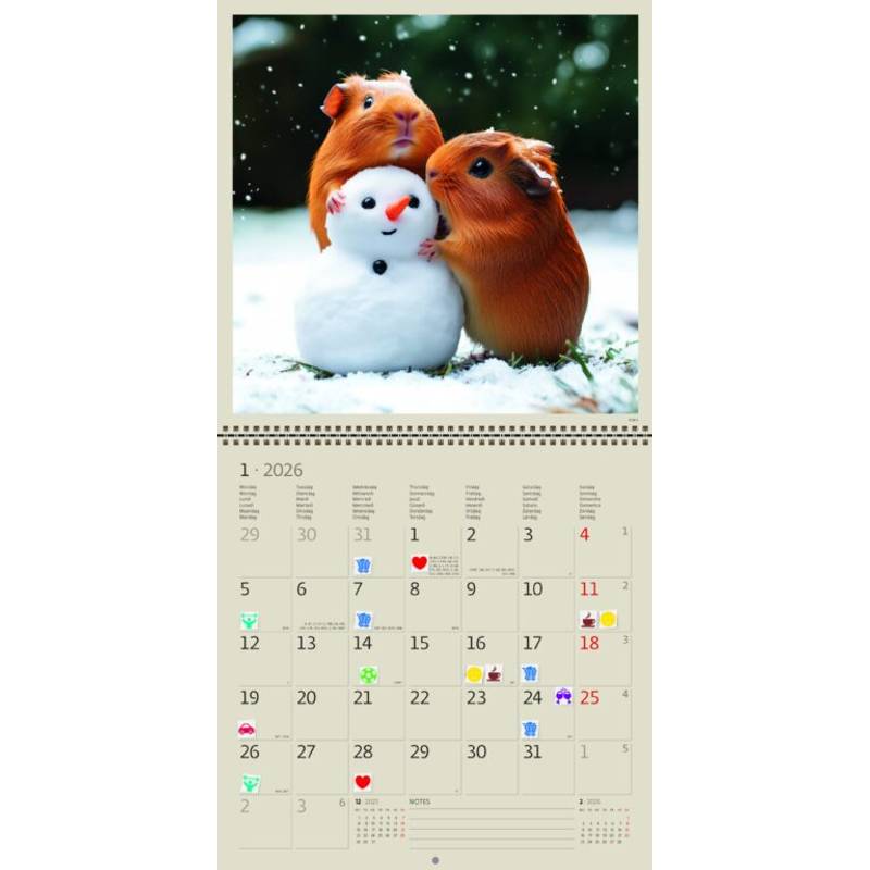 Kalendár Little Fun, 2026 Kalendár Little Fun, 2026