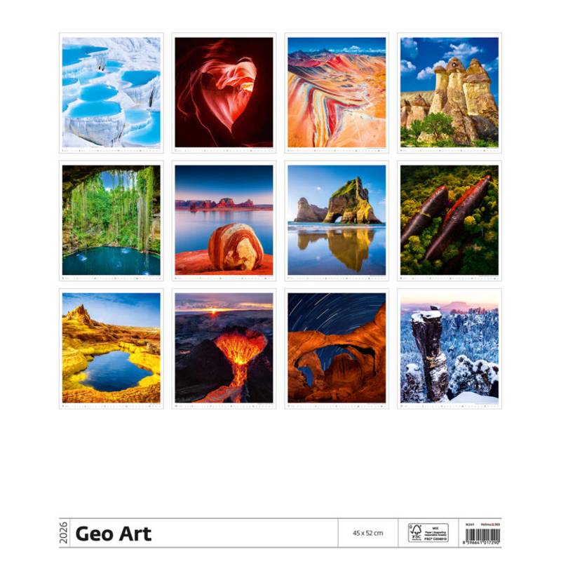 Kalendář Geo Art, 2026 Kalendář Geo Art, 2026