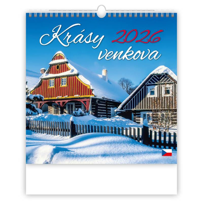 Kalendář Krásy venkova, 2026 Kalendář Krásy venkova, 2026