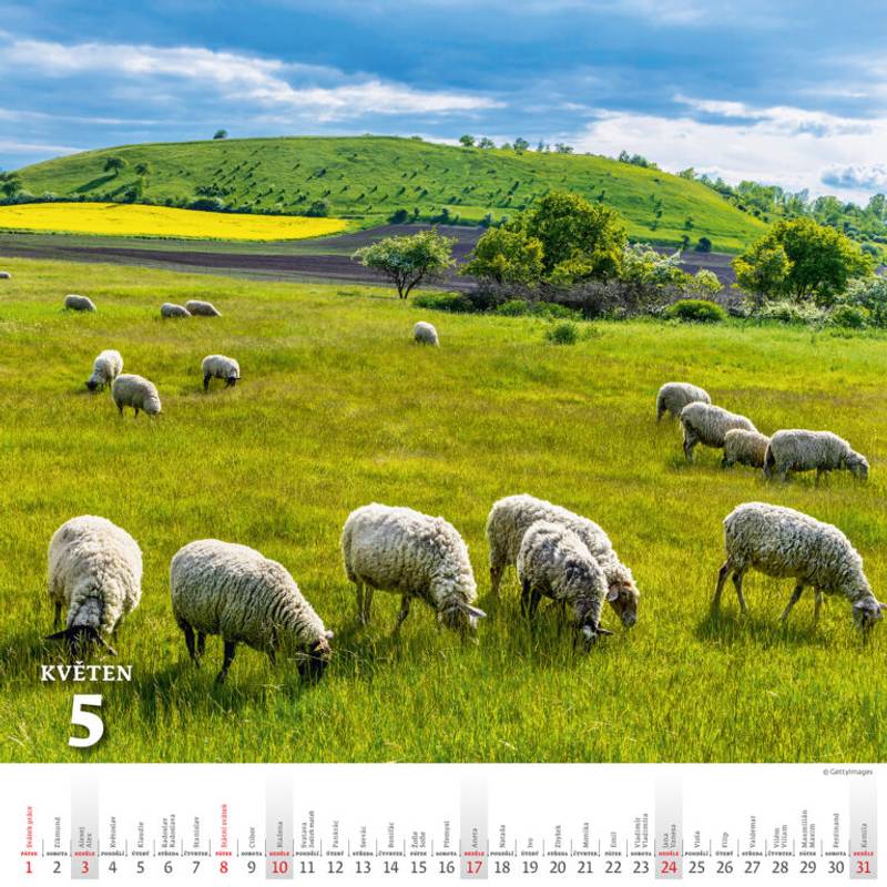 Kalendář Krásy venkova, 2026 Kalendář Krásy venkova, 2026