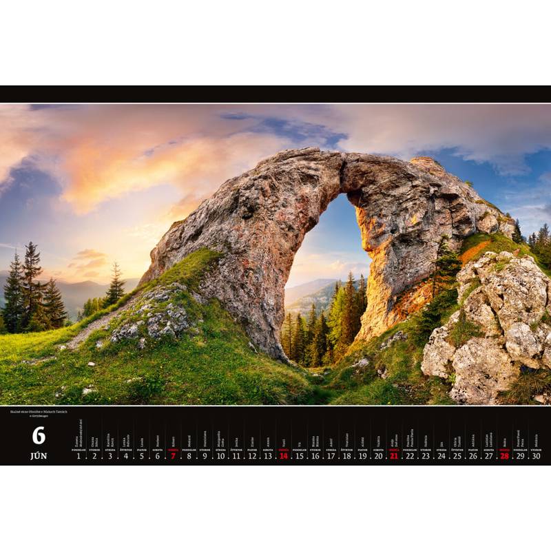 Kalendár Slovakia Panorama, 2026 Kalendár Slovakia Panorama, 2026