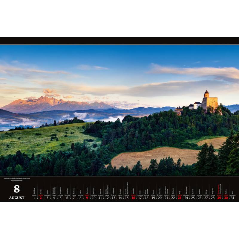 Kalendár Slovakia Panorama, 2026 Kalendár Slovakia Panorama, 2026