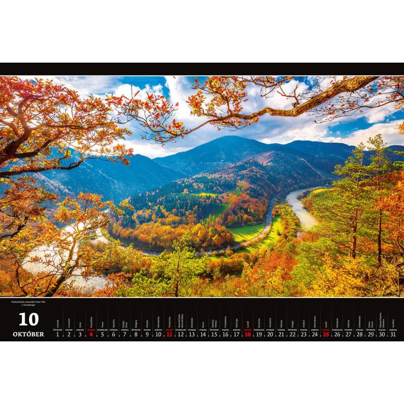 Kalendár Slovakia Panorama, 2026 Kalendár Slovakia Panorama, 2026