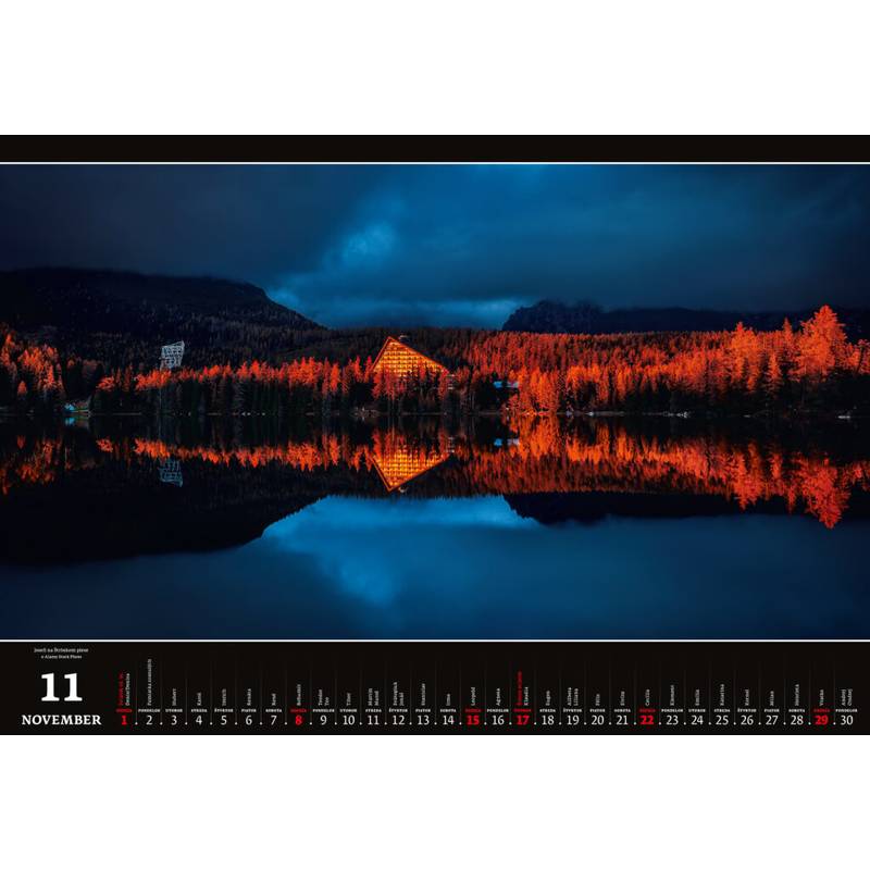 Kalendár Slovakia Panorama, 2026 Kalendár Slovakia Panorama, 2026