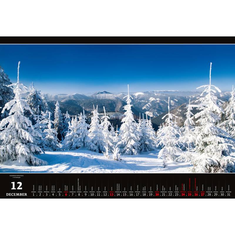 Kalendár Slovakia Panorama, 2026 Kalendár Slovakia Panorama, 2026