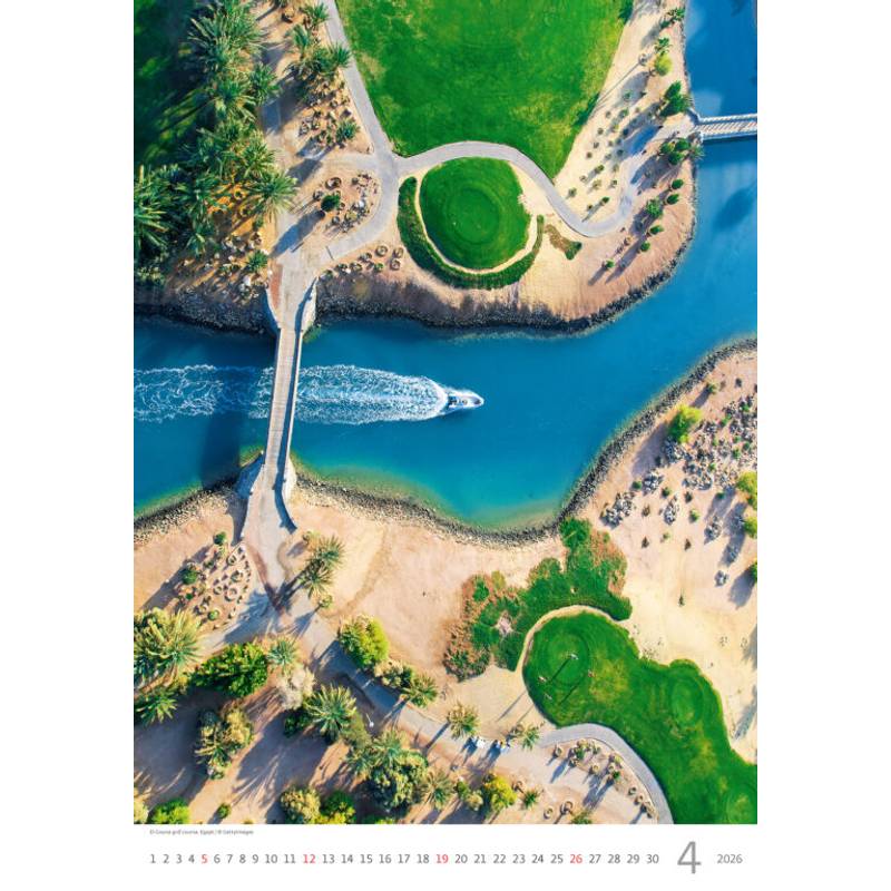 Kalendár World from Above, 2026 Kalendár World from Above, 2026