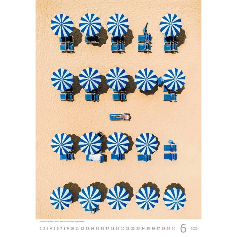 Kalendár World from Above, 2026 Kalendár World from Above, 2026